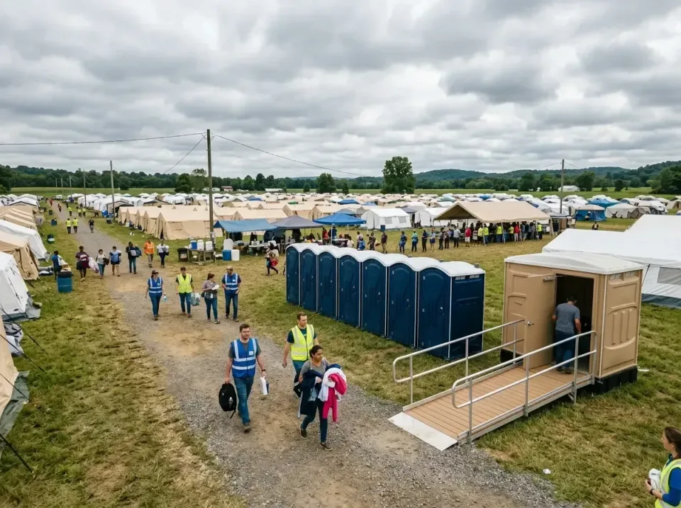 disaster-relief-camp-restrooms-010 — frequently asked questions, Dumpster & Portable Bathrooms Rental in Red Hill, SC